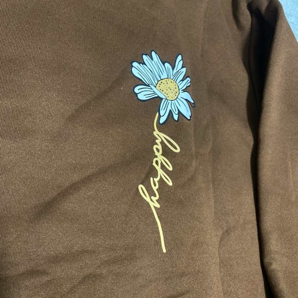 SHEIN Brown Polyester Top - Picture 2 of 4